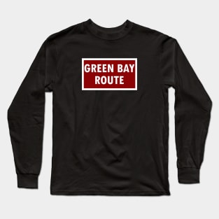 Vintage Green Bay and Western Railroad Long Sleeve T-Shirt